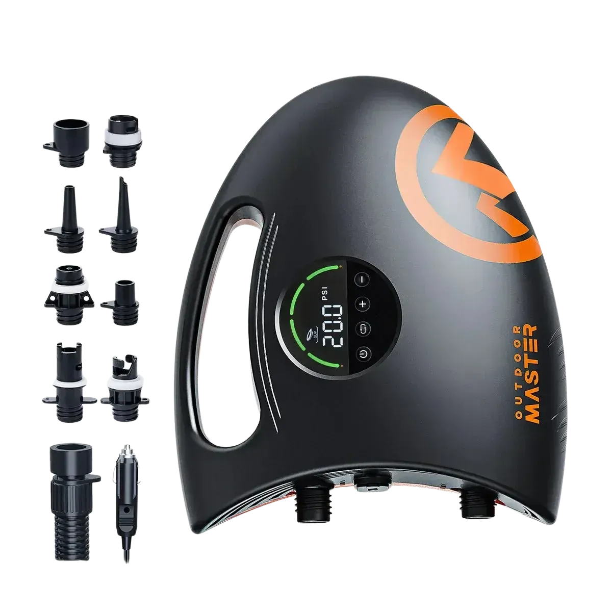 健康アクセサリー PUMP Pro 2SET SHARK 2S Electric SUP Pump - Rechargeable 20 PSI Auto-Shutoff