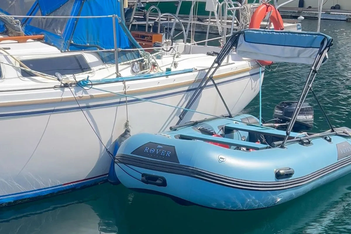 Why Sailboat Owners Are Replacing Rigid Dinghies With the 10' Rover Marine Battle Cat
