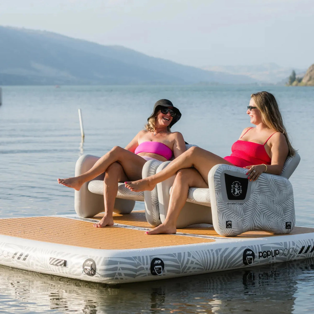 Inflatable Water Docks & Floating Platforms | POP Board Co.