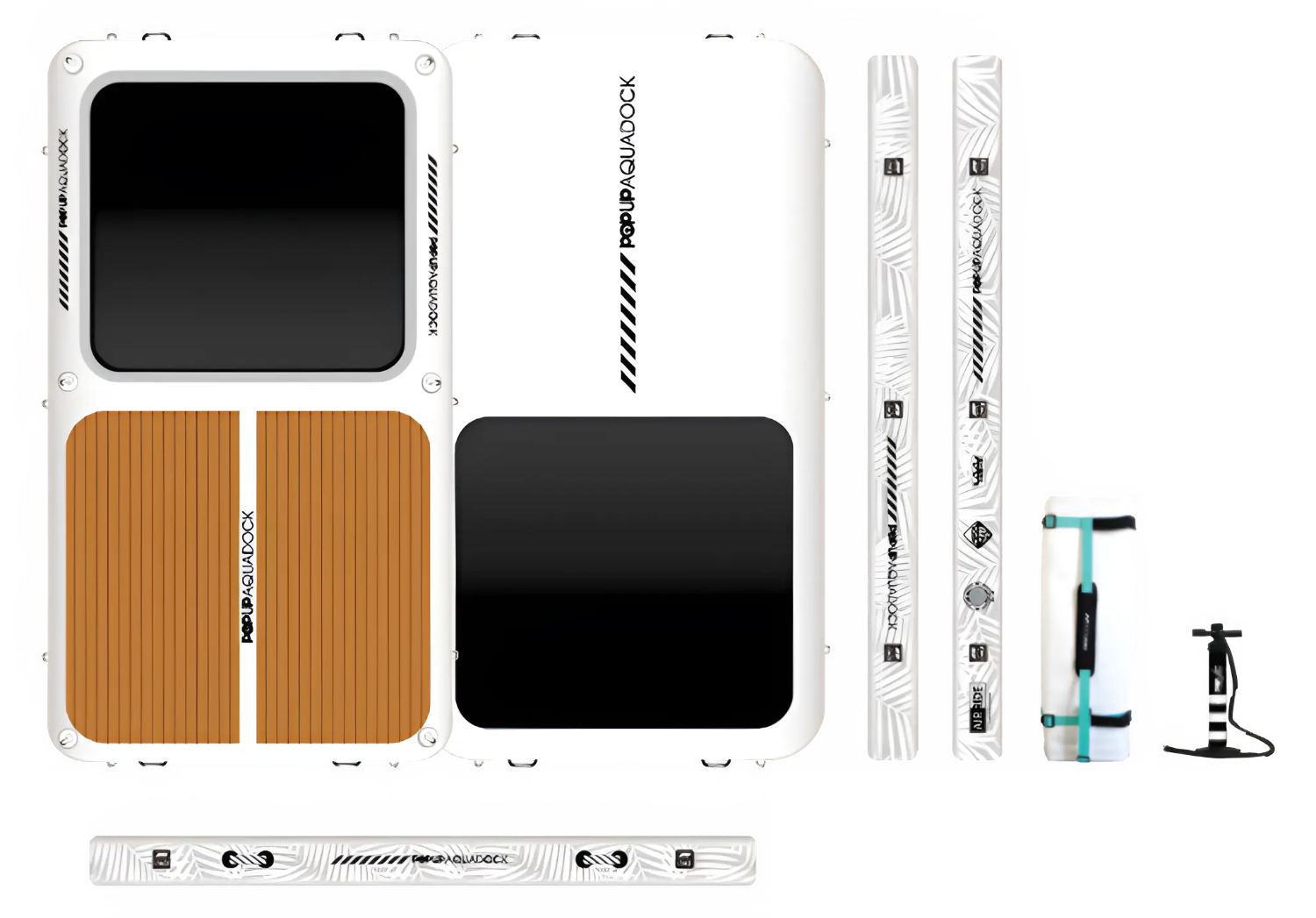 14' Inflatable Floating Dock - POPUP AQUADOCK - Premium Water Platform