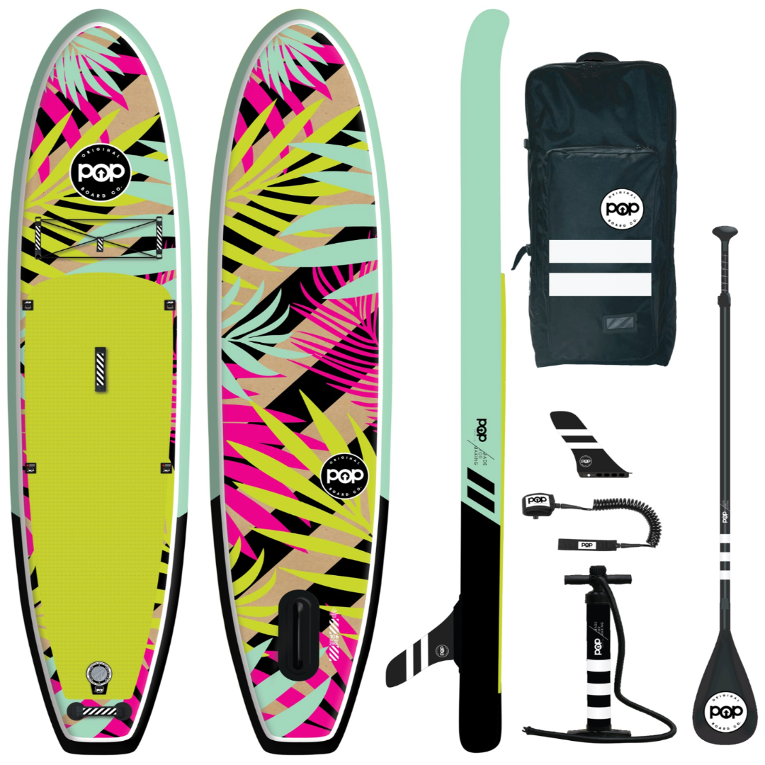 10'6 Royal Hawaiian Palm Inflatable SUP - All-Around Board